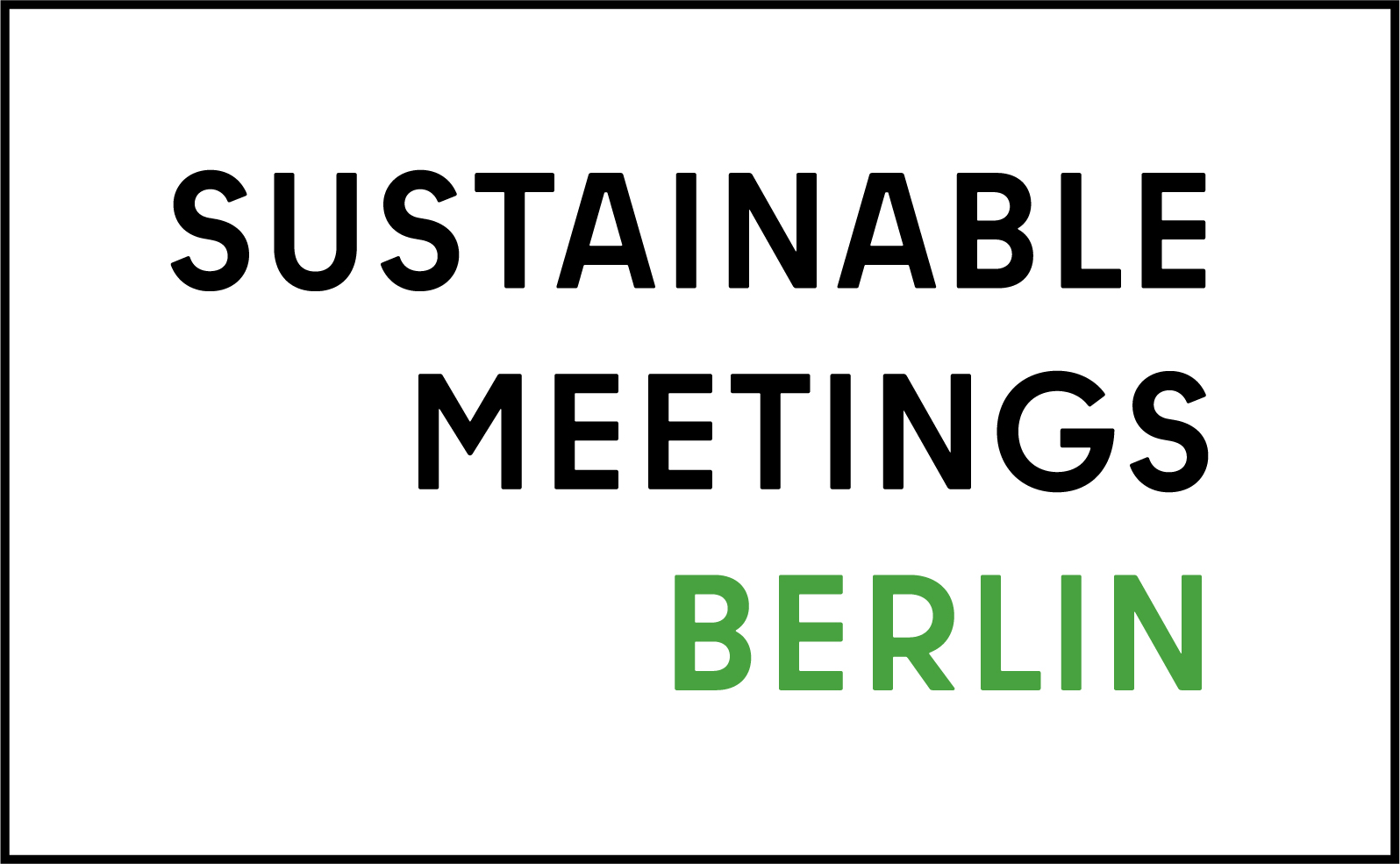 Sustainable Meetings Berlin Zertifizierung
